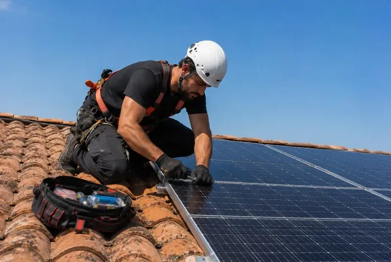 Maintenance et monitoring de panneaux solaires à Oytier-Saint-Oblas