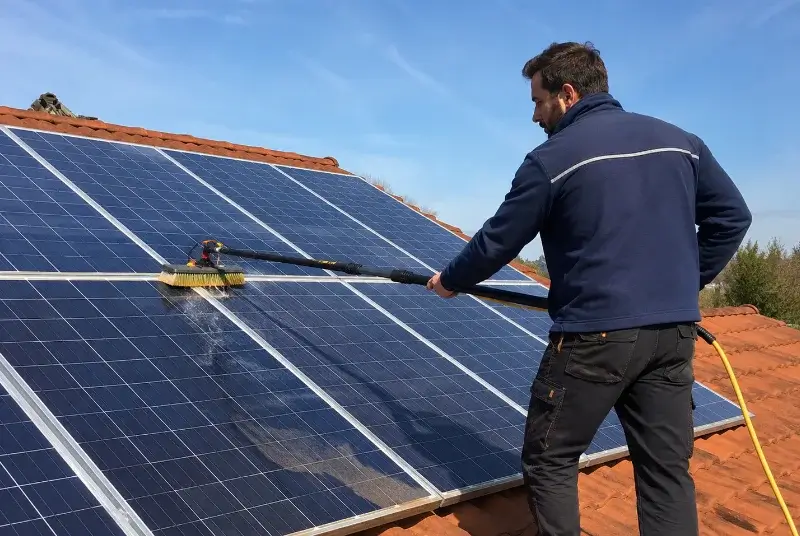 Nettoyage et entretien de panneaux solaires à Oytier-Saint-Oblas